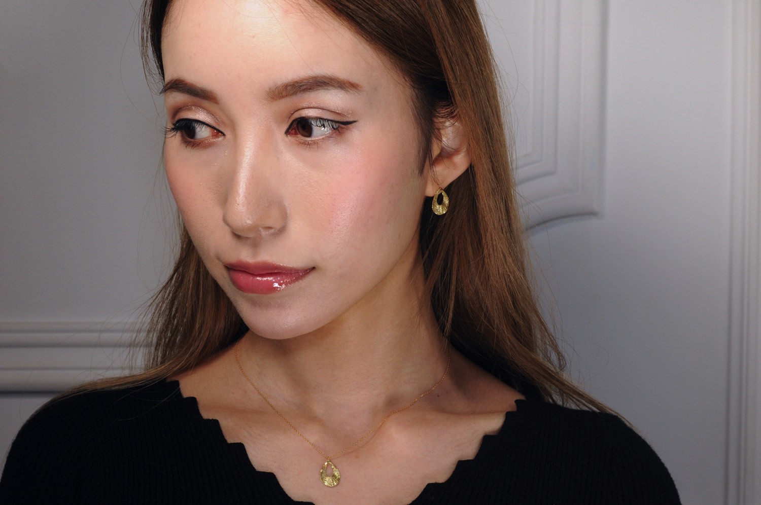 ピナコテーカ 706 アーバン シャイン ティアドロップ スタッド ピアス 18金,pinacoteca Urban Shine Teardrop Stud Earrings K18