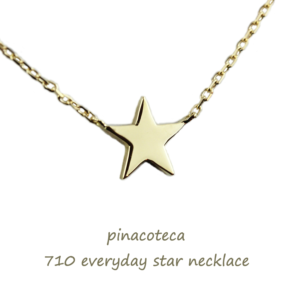 ピナコテーカ 710 エブリデイ スター 華奢 ネックレス 18金,pinacoteca Everyday Star Necklace K18