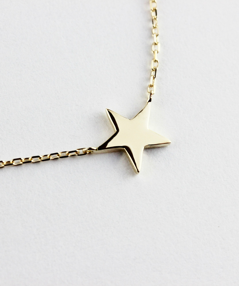 ピナコテーカ 710 エブリデイ スター 華奢 ネックレス 18金,pinacoteca Everyday Star Necklace K18