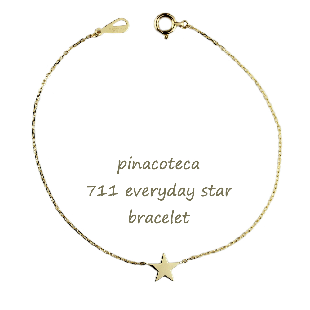 ピナコテーカ 711 エブリデイ スター 華奢 ブレスレット 18金,pinacoteca Everyday Star Bracelet K18