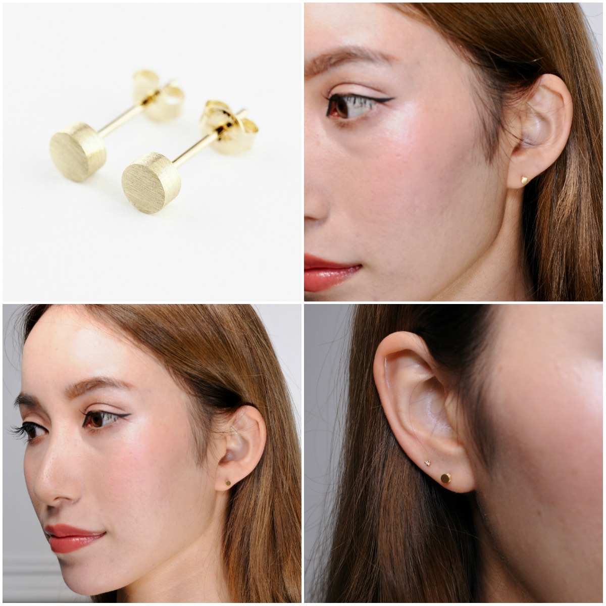 ピナコテーカ マグネット 華奢 スタッド ピアス 18金,pinacoteca Magnet Stud Earrings K18