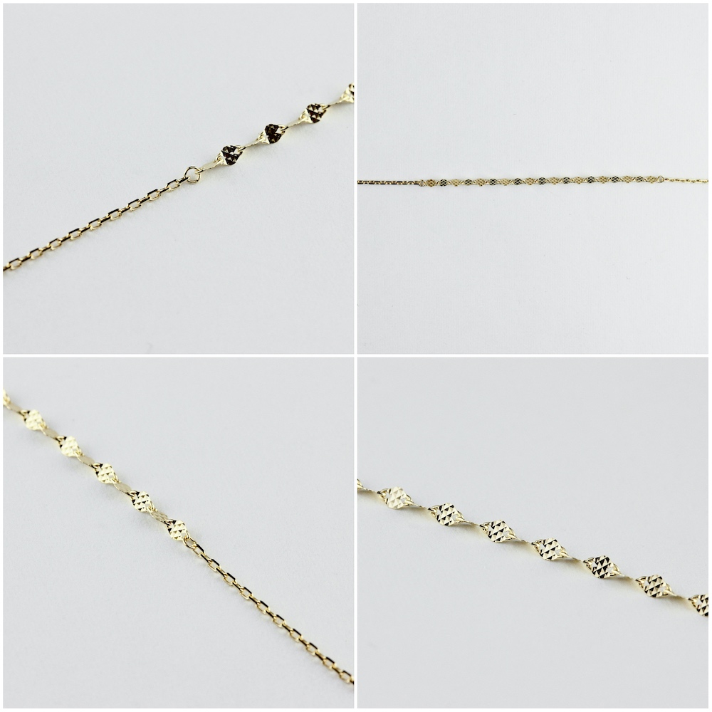 ピナコテーカ 724 フラワー クロス チェーン コンビ ブレスレット 18金,pinacoteca Flower Cross Chain Combi Bracelet K18