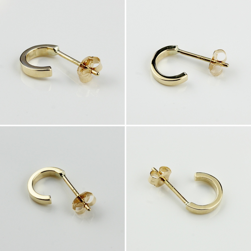 ピナコテーカ 756 タイニー ブライト 極小 シンプル フープピアス S 18金 片耳 ,pinacoteca Tiny Bright Hoop S Earring K18