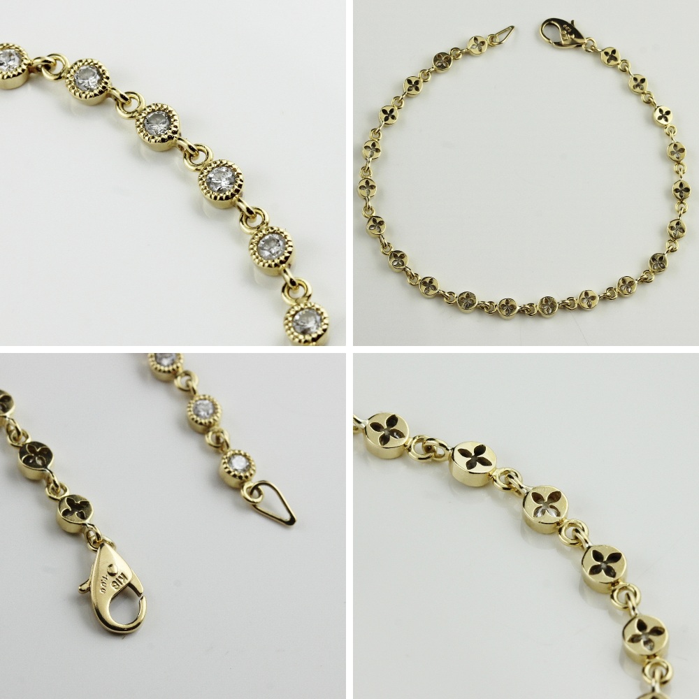 ピナコテーカ 761 トリート ダイヤモンド ブレスレット 1.0ct 18金,pinacoteca Treat Diamond Bracelet K18