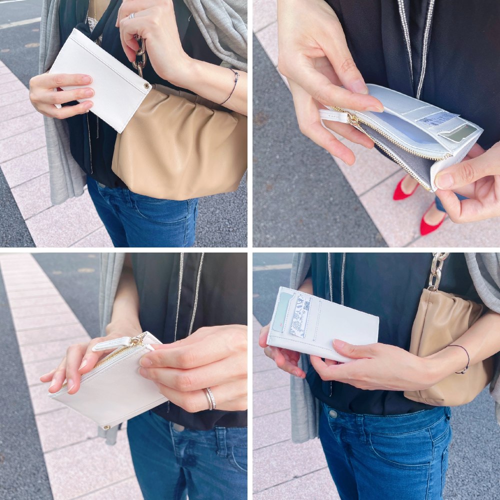 ストーリーレザー ミニウォレット ミニ財布 レディース レザー 牛革 スムースレザー お洒落 シンプル STORY LEATHER